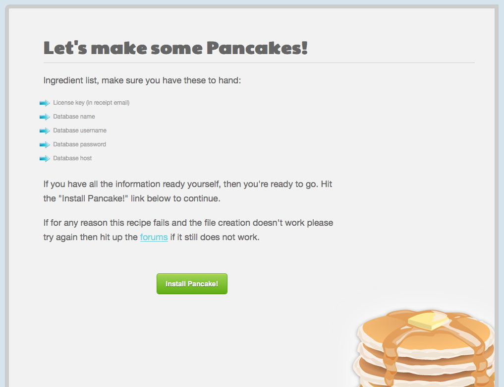 to pancakes a   your needed make  ingredients You'll  list how ingredients pancake of with presented few  be with